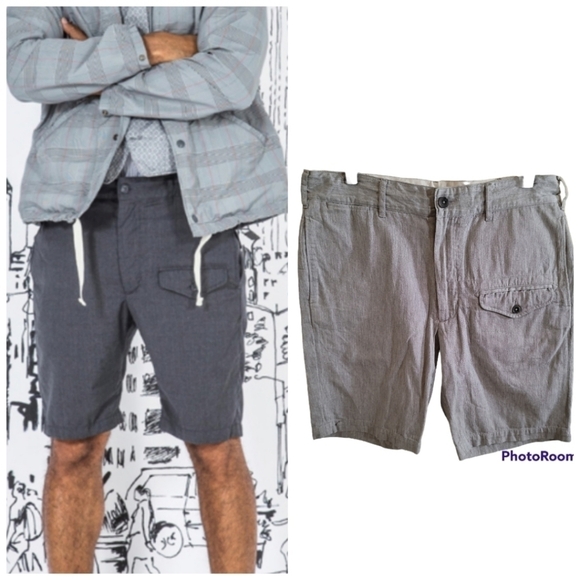 Engineered Garments Ghurka Shorts Light Gray Medium - Picture 1 of 6